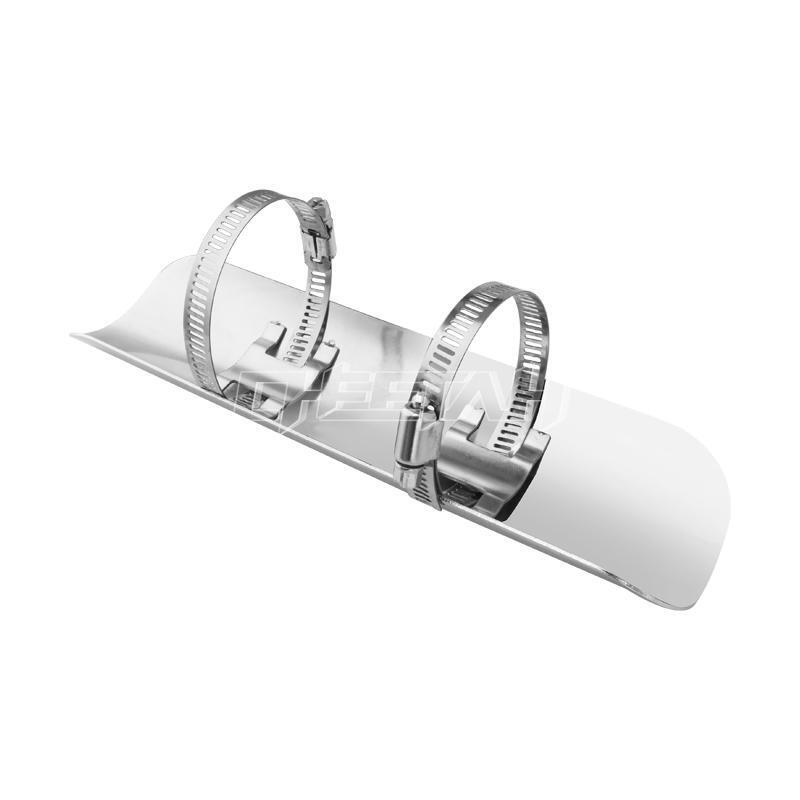 Motorcycle Chrome Exhaust Muffler Pipe Heat Shield Cover Protector For Harley - Fresh Stock Dated February 2026