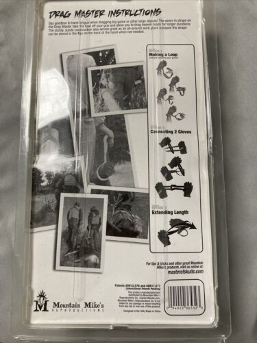 DRAG MASTER WORK GLOVES WITH SEWN-IN STRAPS - Fresh Stock Dated December 2025