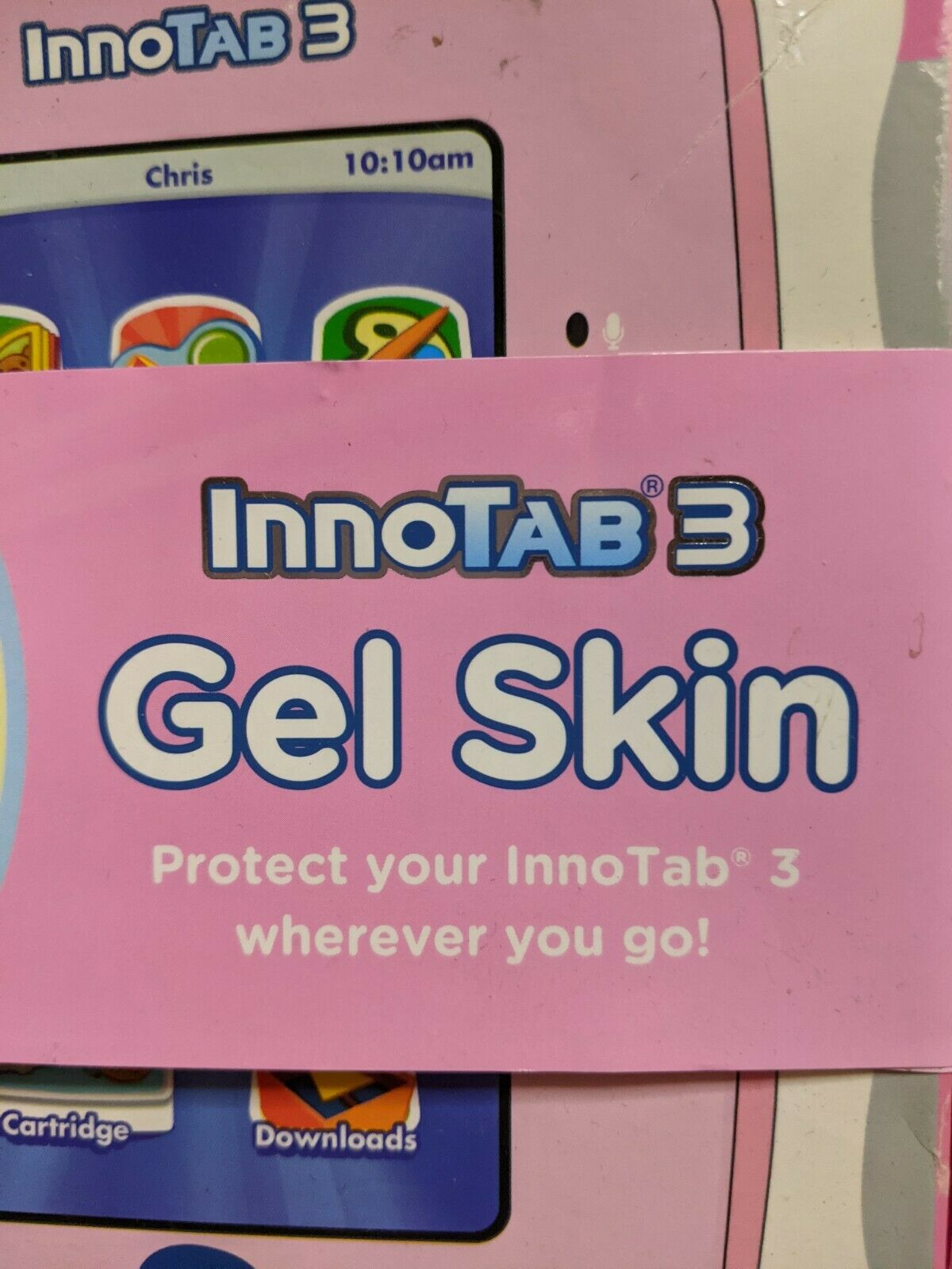 BRAND NEW VTECH InnoTab3 Gel Skin PINK Case / Cover Girl NIB - Fresh Stock Dated February 2026