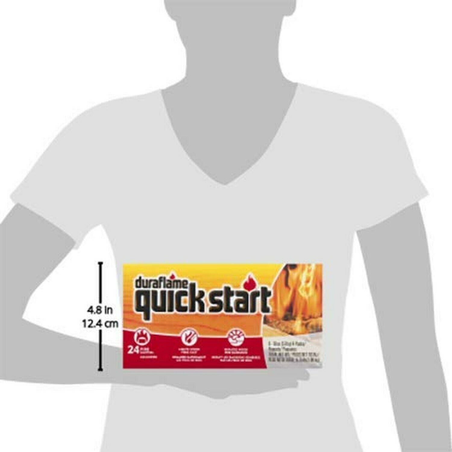 duraflame Quick Start Firelighters, 10 - 4 packs 1 - Fresh Stock Dated February 2026
