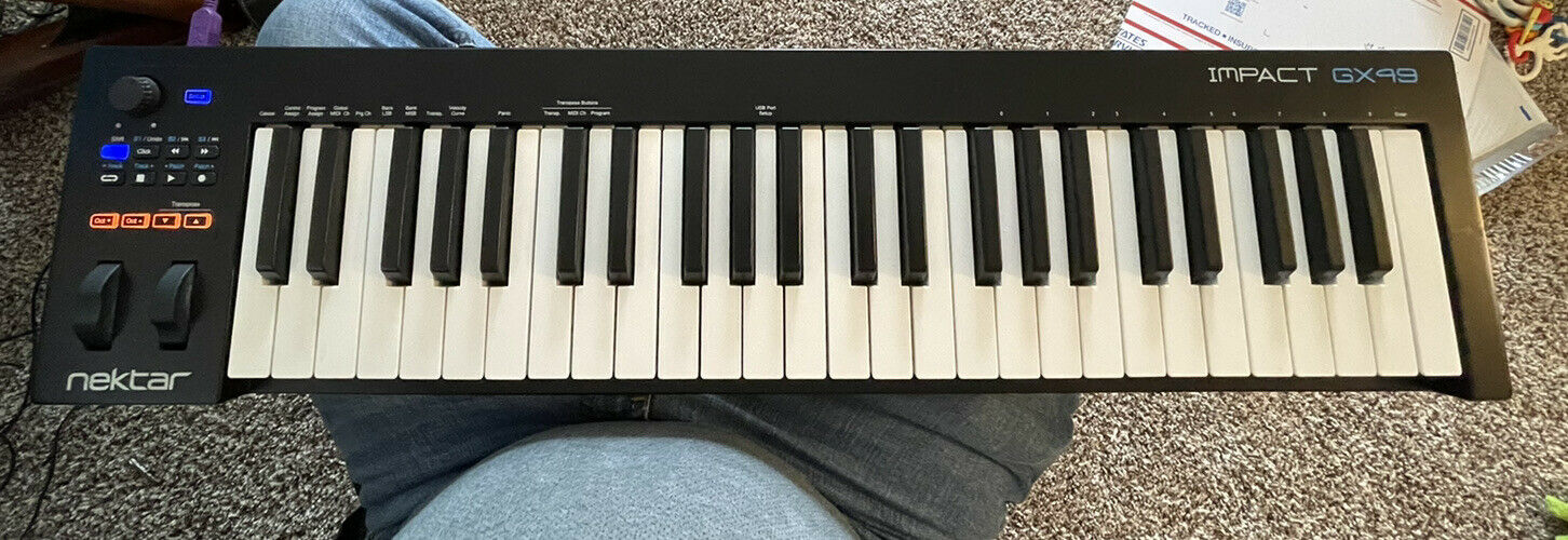 Nektar Impact GX49 49-Key USB MIDI Keyboard Controller - Fresh Stock Dated February 2026