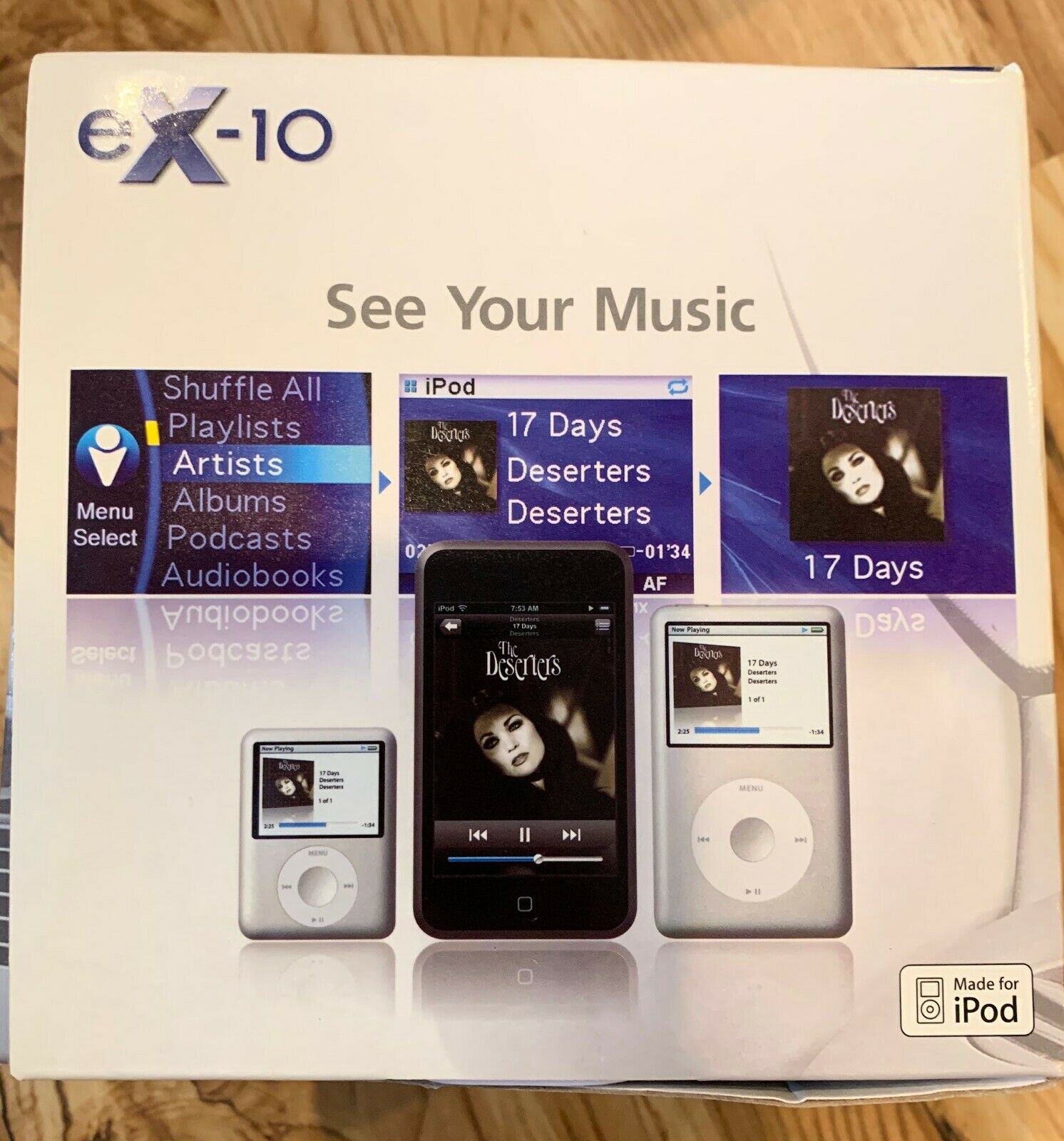 ALPINE EX-10 UNIVERSAL PHONE BLUETOOTH HANDS FREE CAR FM TRANSMITTER RETRO FIT - Fresh Stock Dated February 2026