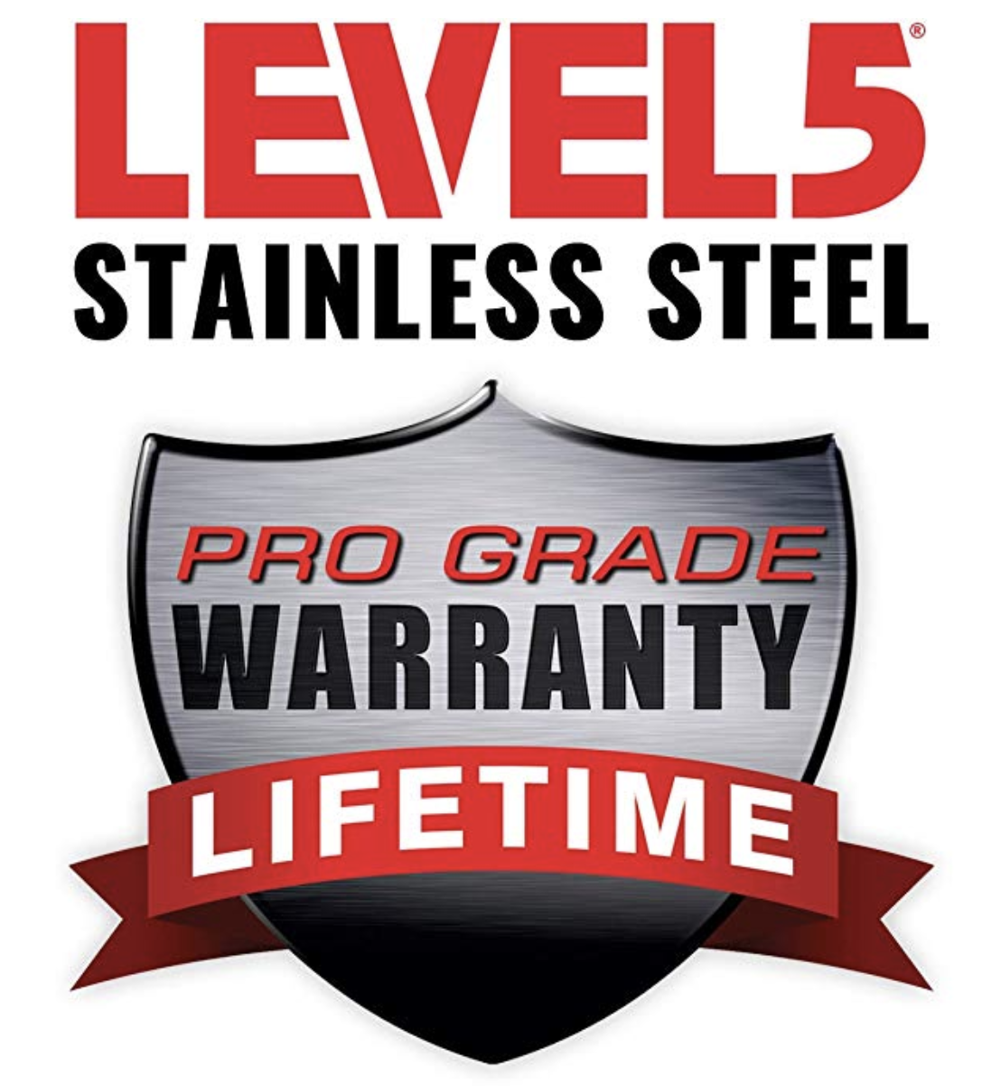 LEVEL5 #5-619 3 Piece Taping Knife Set Stainless Steel Flexible Scraper - Fresh Stock Dated February 2026