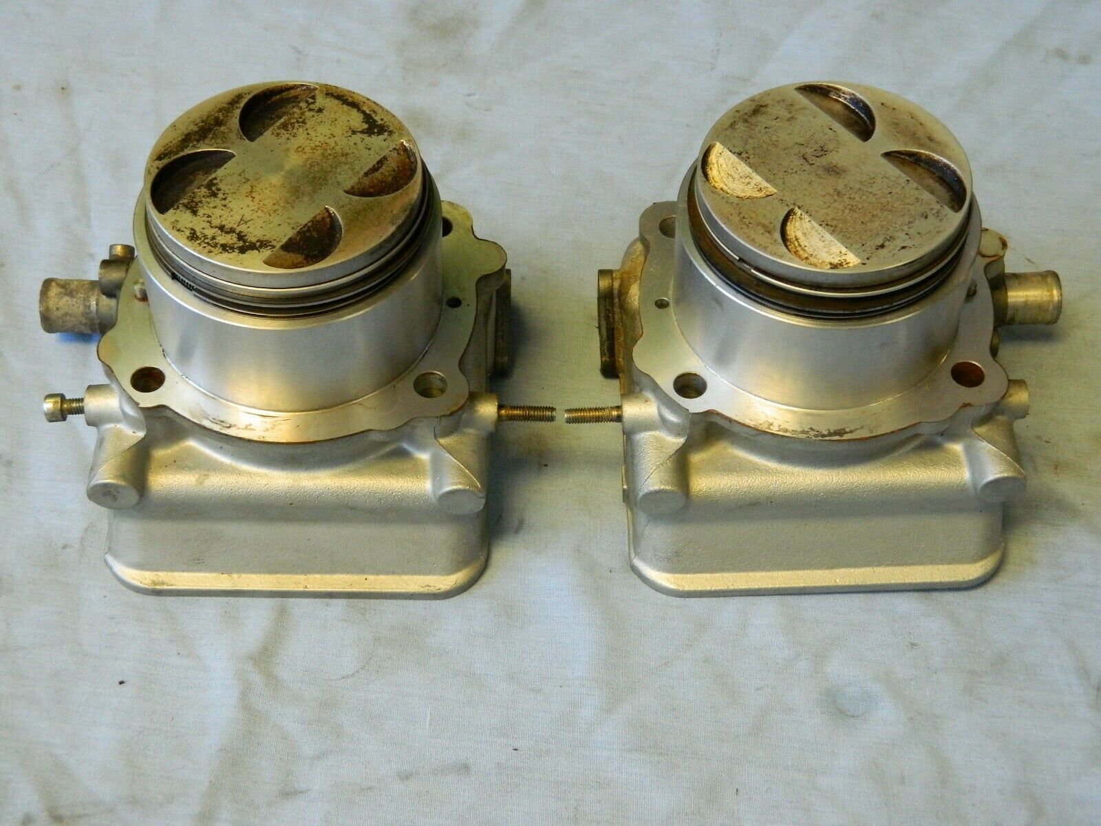 Ducati 748 Front and Rear Cylinders with Pistons - Fresh Stock Dated February 2026
