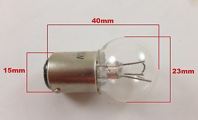 2FastMoto 6 Volt 6v 20/5 Watt 20w5w Replacement Turn Signal Light Bulb Suzuki - Fresh Stock Dated February 2026
