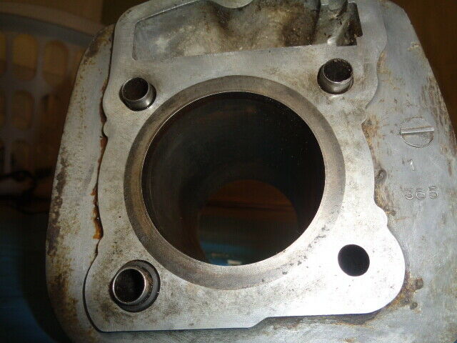 1974 Honda XL125 OEM Cylinder Jug with Piston - Fresh Stock Dated February 2026