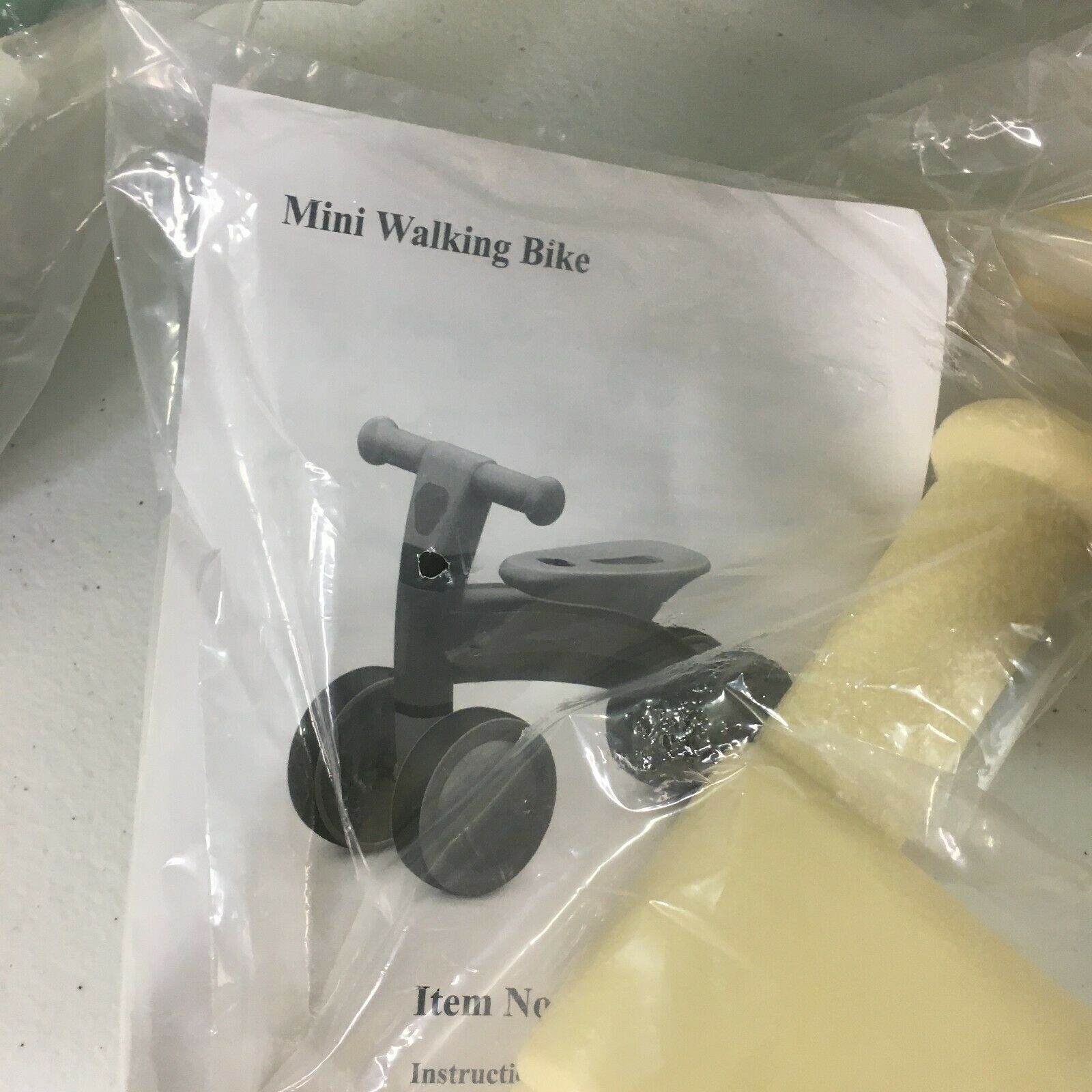 Luddy 1011 Baby Balance Bike Bicycle 12-24 Months Baby Learn To Walk No Foot Ped - Fresh Stock Dated February 2026