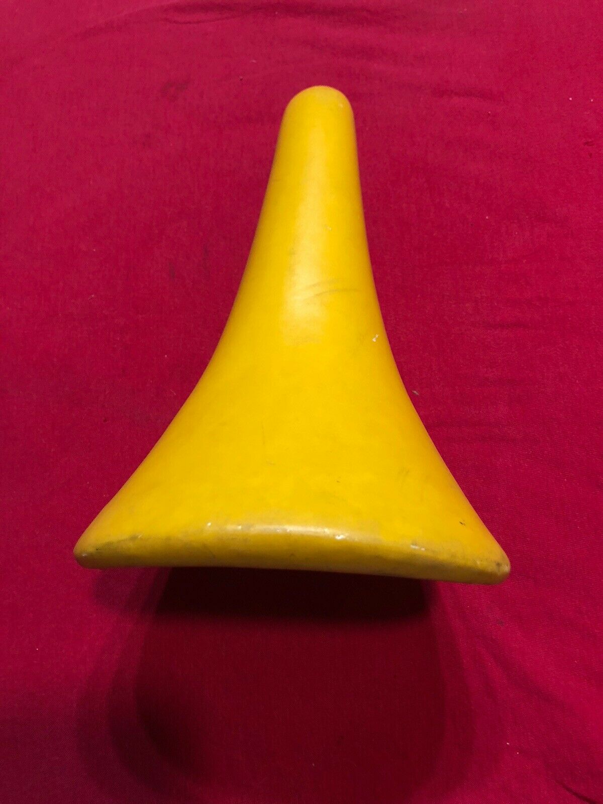 Yellow Viscount Aero Leather Seat OLD SCHOOL BMX - Fresh Stock Dated December 2025