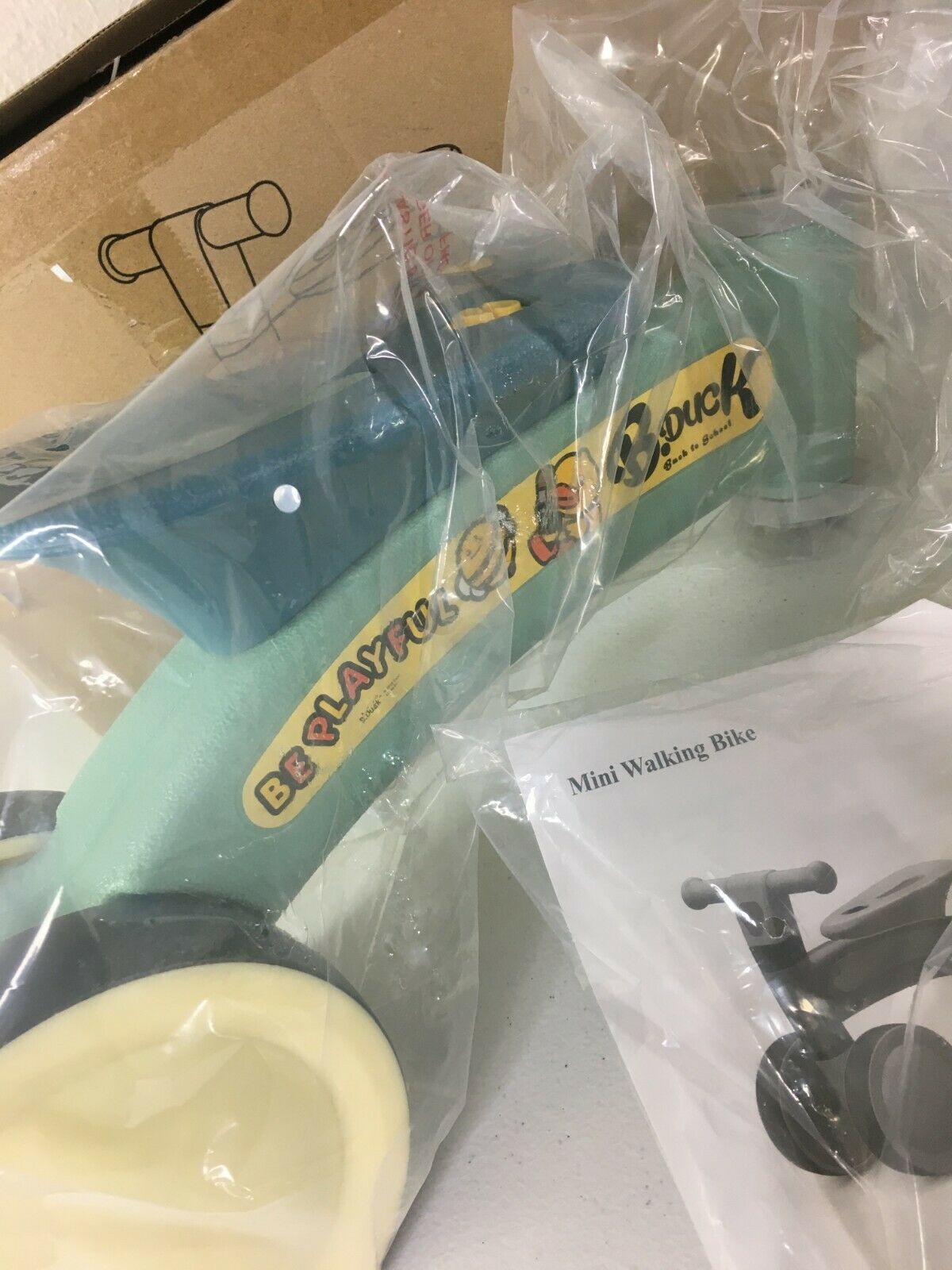 Luddy 1011 Baby Balance Bike Bicycle 12-24 Months Baby Learn To Walk No Foot Ped - Fresh Stock Dated February 2026