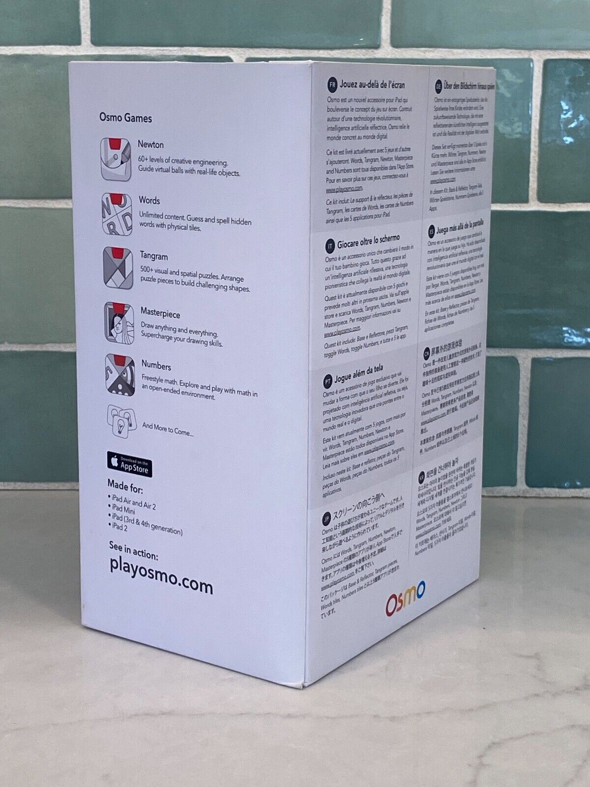 Osmo Genius Kit and Hot Wheels MindRacers game learning system for iPad EUC - Fresh Stock Dated February 2026