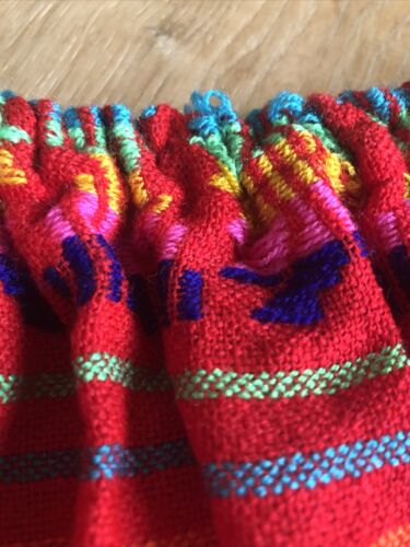 Vintage 1970’s Mexican Prairie Maxi Skirt Hand Woven Textile M/L - Fresh Stock Dated February 2026