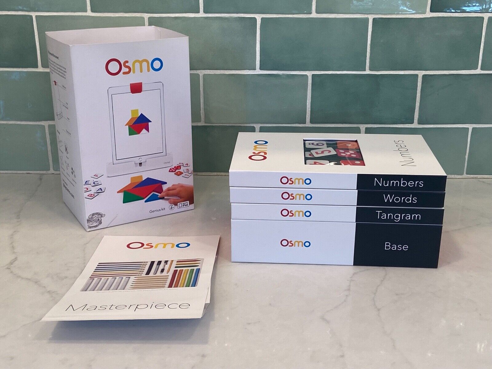 Osmo Genius Kit and Hot Wheels MindRacers game learning system for iPad EUC - Fresh Stock Dated February 2026
