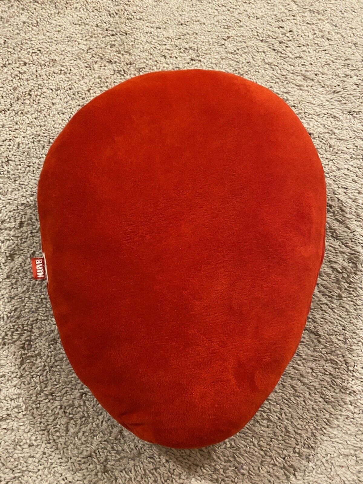 NWOT Marvel Comics Disney Spiderman Face Plush Throw Pillow - Fresh Stock Dated February 2026