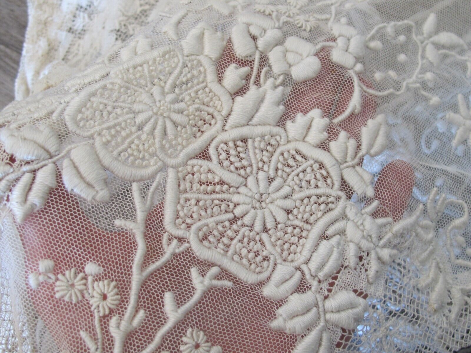 Antique Edwardian Lace Crochet Cotton Blouse Skirt Embroidery 1890’s Estate - Fresh Stock Dated March 2026