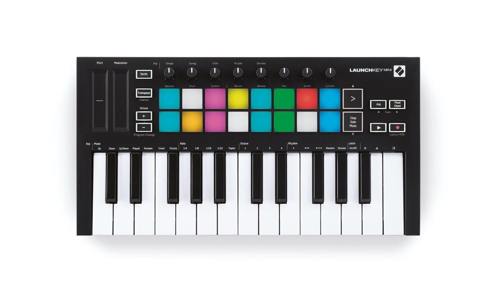 Novation Launchkey Mini MK3 MKIII MIDI DAW Controller Keyboard Ableton Logic Etc - Fresh Stock Dated February 2026
