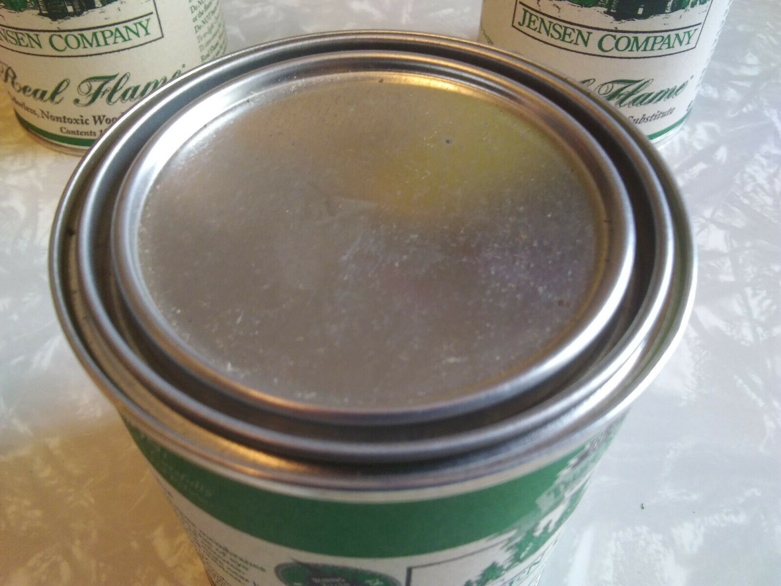 JENSEN Real Flame 13 oz Gel Fireplace Fuel - Pack of 4 - The Original and Best - Fresh Stock Dated December 2025