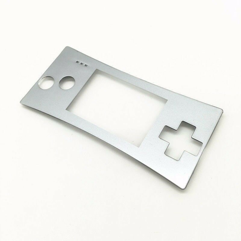 BRAND NEW Faceplate for Original Nintendo Game Boy Micro GBM Silver - Fresh Stock Dated December 2025
