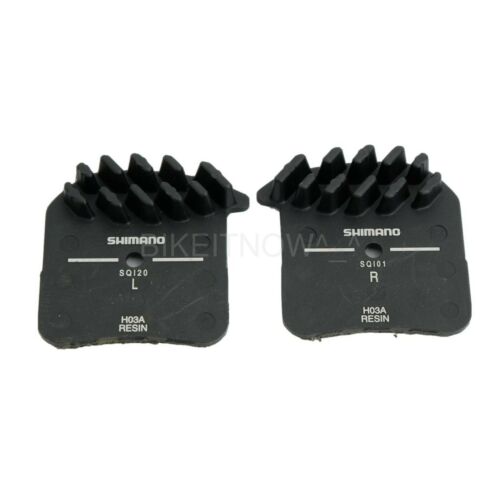 Shimano H03A Resin Disc Brake Pad +Ice-Tech Fin fits BR-M8020/M820,Zee BR-M640 - Fresh Stock Dated February 2026