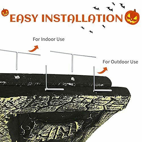 Halloween Foam Tombstones 5 PCS, Halloween Yard Decorations, Lightweight - Fresh Stock Dated December 2025