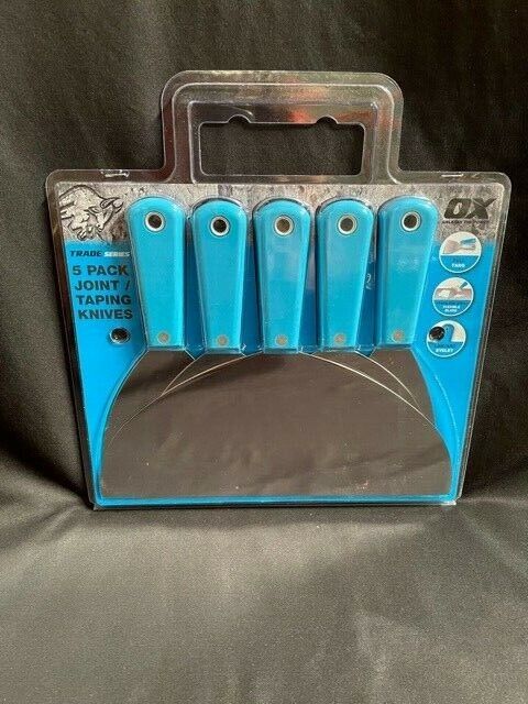 OX Tools Joint Putty Dry Wall Knife 5 piece set 3