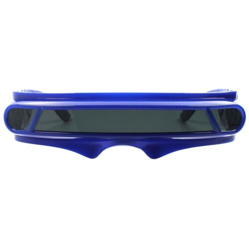 Space Robot Costume Cosplay Party Rave Futuristic Wrap Visor Blue Sun Glasses - Fresh Stock Dated February 2026