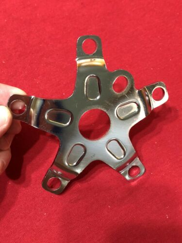 Unused 80’s Stock CHROME SUGINO SPIDER OLD SCHOOL BMX SPROCKET CHAINRING - Fresh Stock Dated December 2025