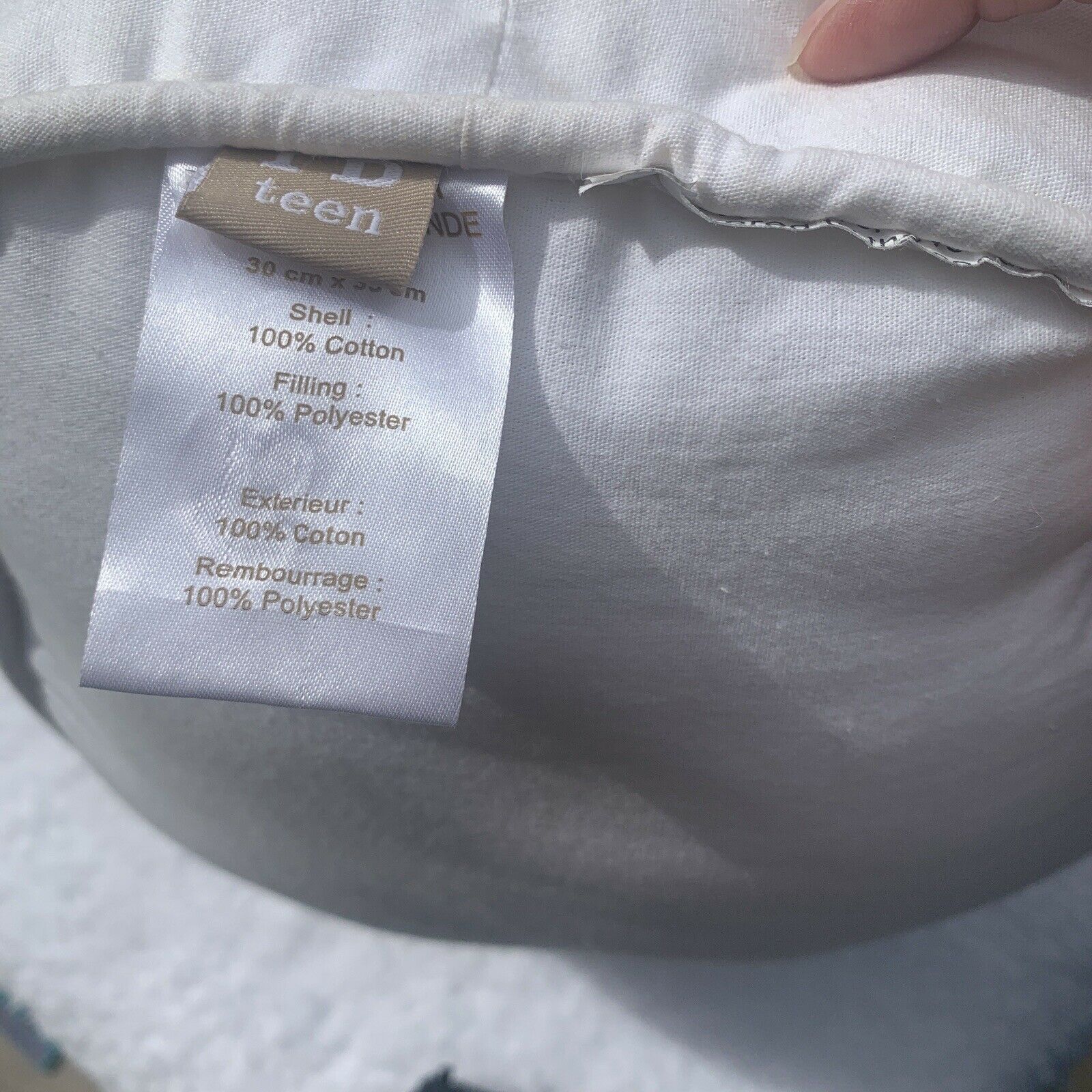 EUC Large Cupcake Pillow Pottery Barn Teen - Fresh Stock Dated December 2025