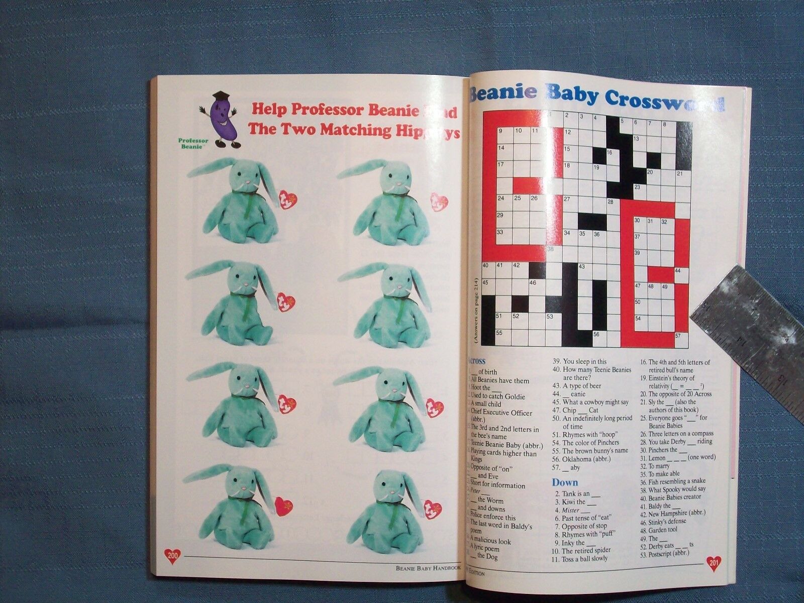 BEANIE BABY HANDBOOK 1998 EDITION BY LES & SUE FOX LYRICS TO THE NEW BEANIE BABY - Fresh Stock Dated December 2025