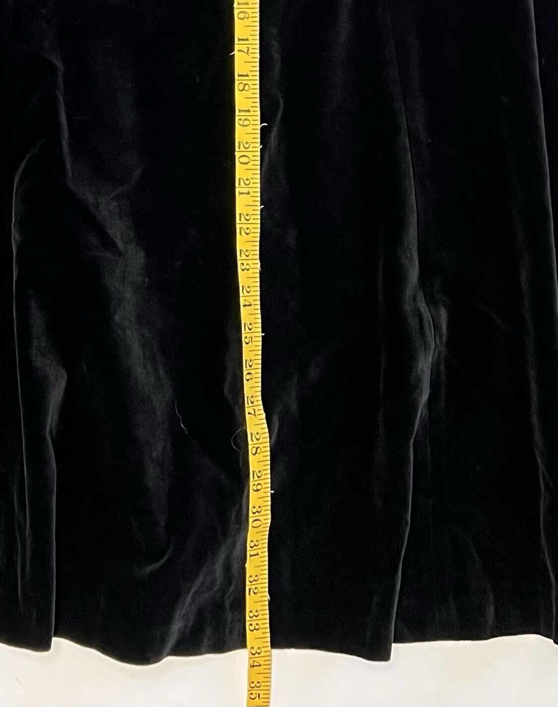 Vintage Laura Ashley Black Velvet Maxi Long Skirt Women's US 10 / EU 38 / UK 12 - Fresh Stock Dated March 2026