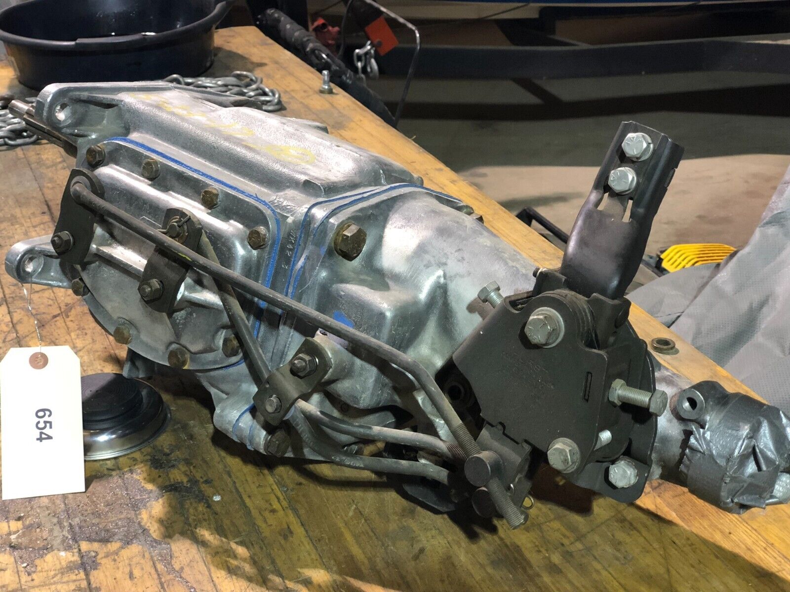 1962 1963 1964 Borg Warner 4 Speed Transmission T10-7D Chevy Corvette Belair GM - Fresh Stock Dated February 2026