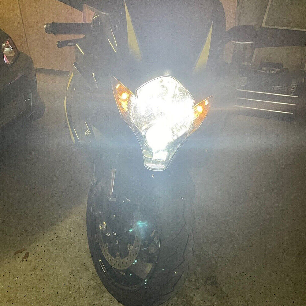 For Suzuki GSX1300R 2008-09 2011-18 H7 H9 LED Headlight 6000K Bulbs Kit - Fresh Stock Dated March 2026