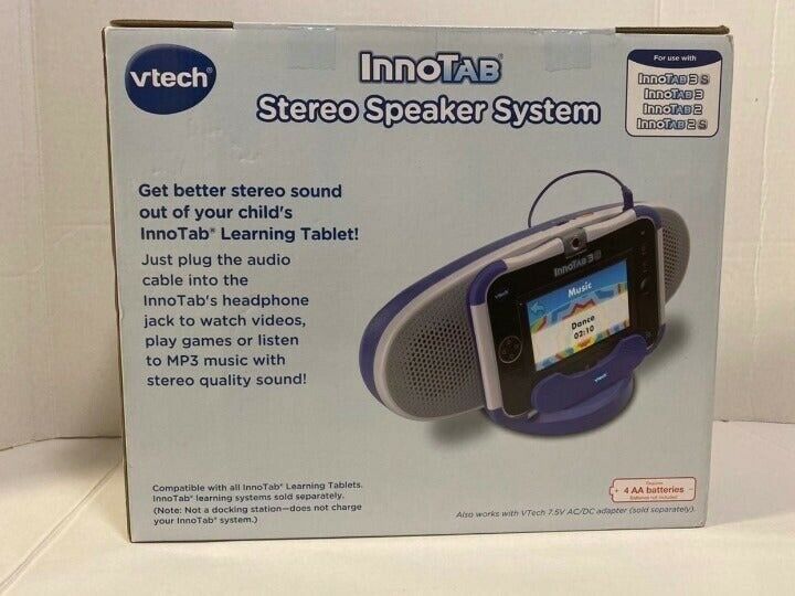 Vtech InnoTab Stereo Speaker System new - Fresh Stock Dated February 2026