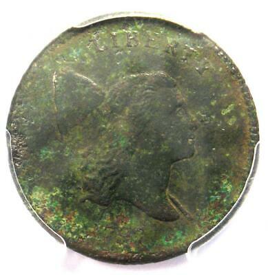 1797 Liberty Cap Flowing Hair Half Cent 1/2C - PCGS VF Detail - Rare Coin! - Fresh Stock Dated December 2025