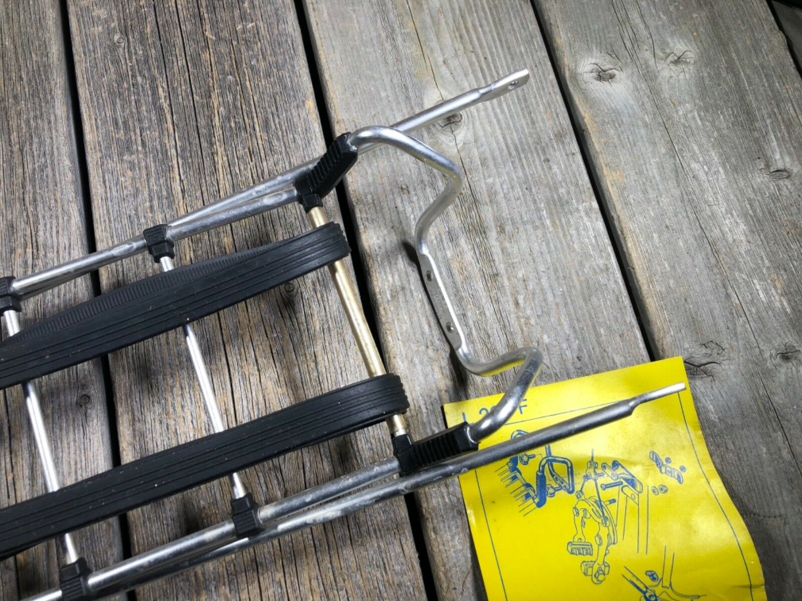 VINTAGE BIKE BICYCLE BAGGAGE LUGGAGE RACK ALLOY L200F ESGE GERMANY RANDONNEUR - Fresh Stock Dated December 2025