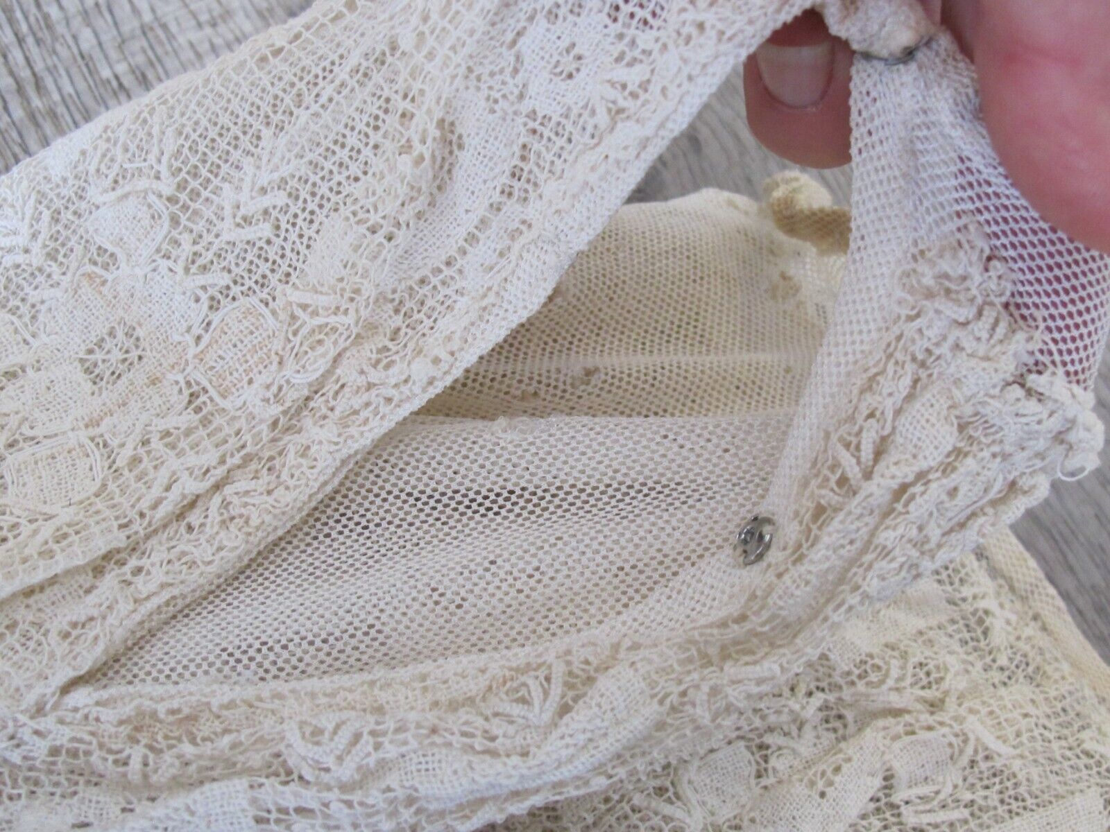 Antique Edwardian Lace Crochet Cotton Blouse Skirt Embroidery 1890’s Estate - Fresh Stock Dated March 2026