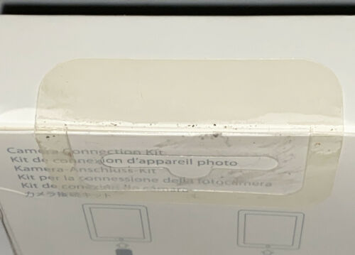 Genuine Apple iPad Camera Connection Kit MC531ZM/A (A1362 & A1358) NEW Sealed - Fresh Stock Dated February 2026