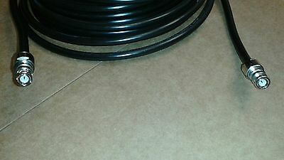 US MADE 75 ft  LMR-400 Ham Radio LMR Antenna  BNC Male to BNC Male coax cable - Fresh Stock Dated December 2025
