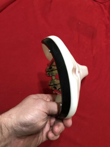 Rare NOS Dominator Pro Viscount Seat White Black OLD SCHOOL BMX - Fresh Stock Dated December 2025