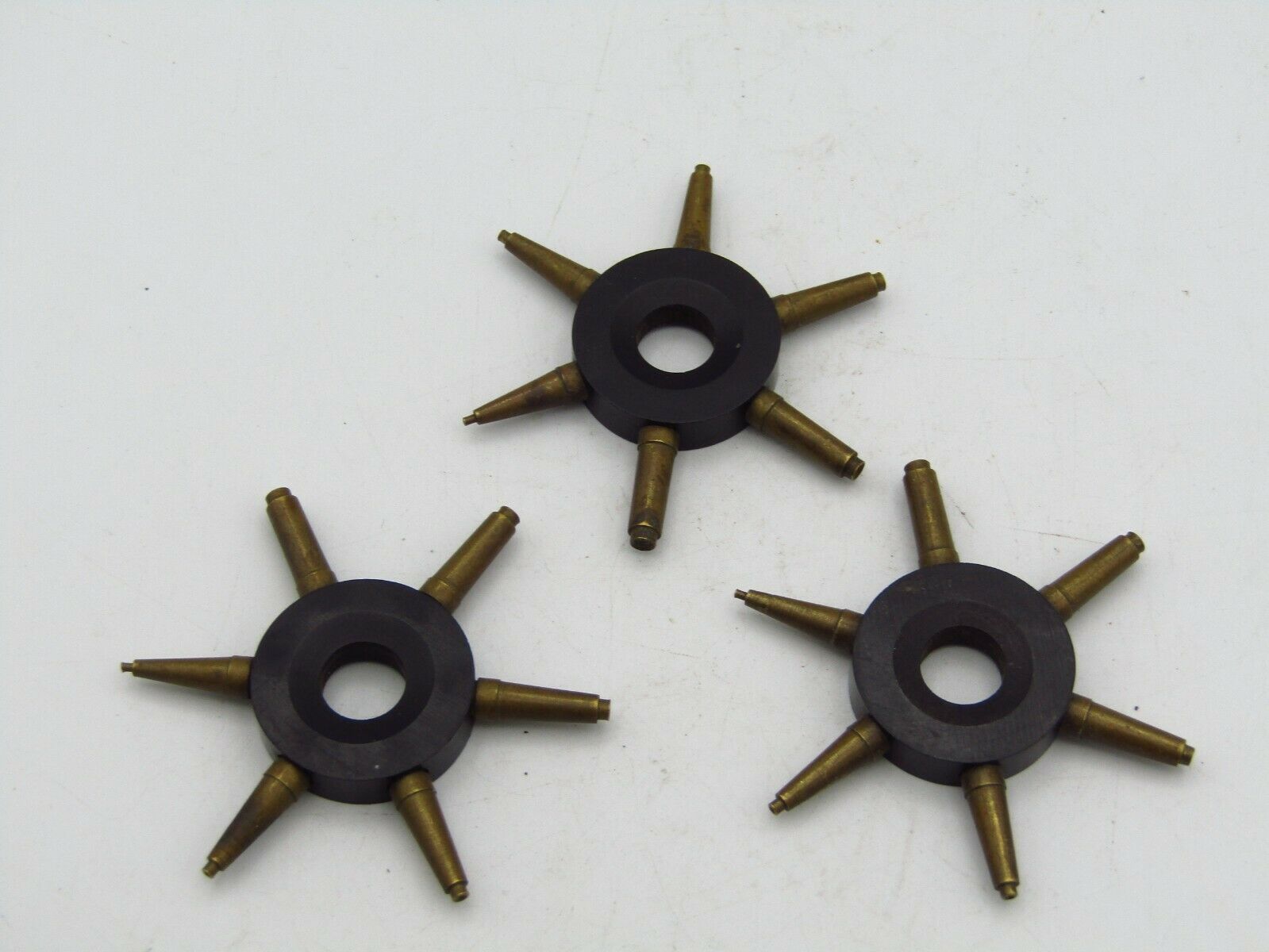 LOT OF 3 BRASS SPOKE WATCH WRENCHES/PUNCHES TOOL FOR WATCHMAKERS / JEWELERS w1 - Fresh Stock Dated February 2026