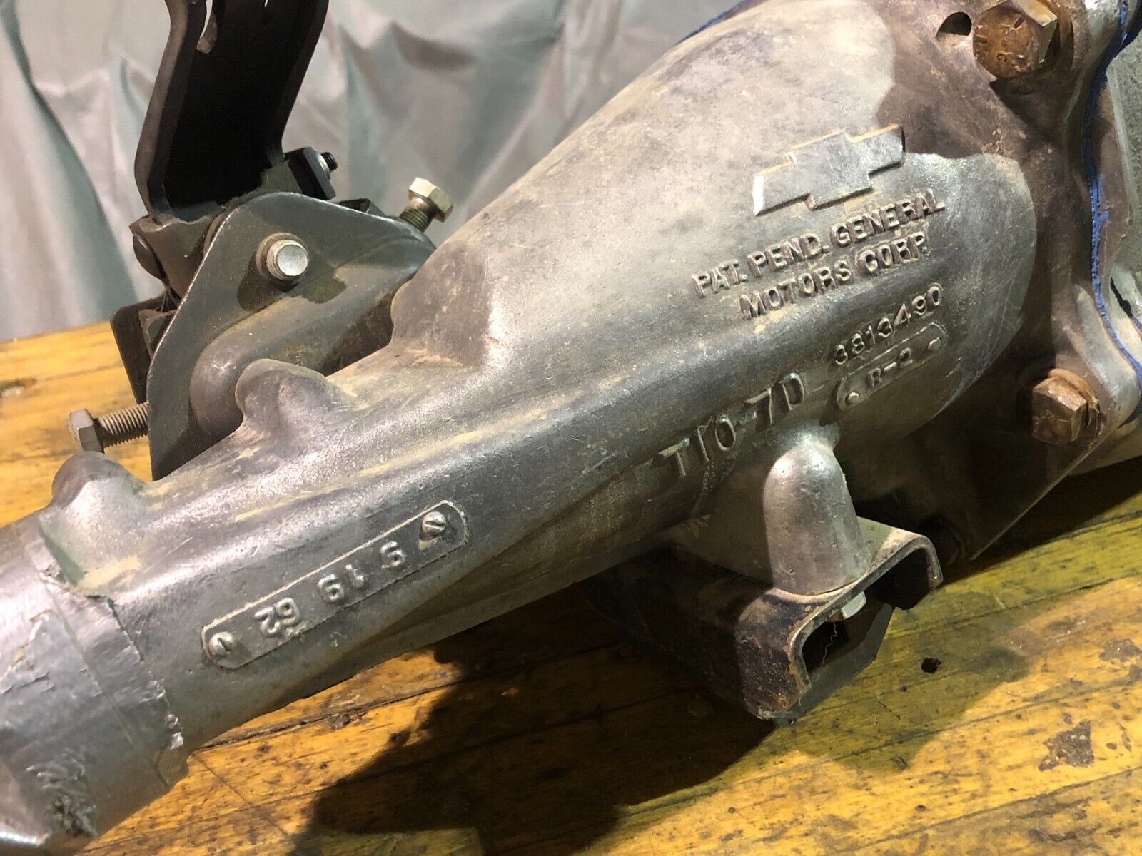 1962 1963 1964 Borg Warner 4 Speed Transmission T10-7D Chevy Corvette Belair GM - Fresh Stock Dated February 2026