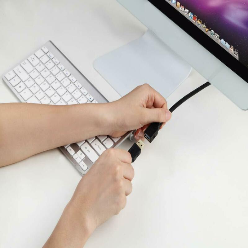 USB 3.0 Extension Cable 20FT High Speed Extender Cord 20 20FT, Black - Fresh Stock Dated February 2026