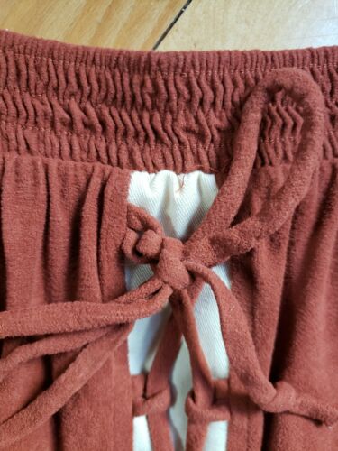 Vintage Faux Suede Knit Gunne style Tiered Pioneer Prairie Skirt Sz 34  Ruffle - Fresh Stock Dated March 2026