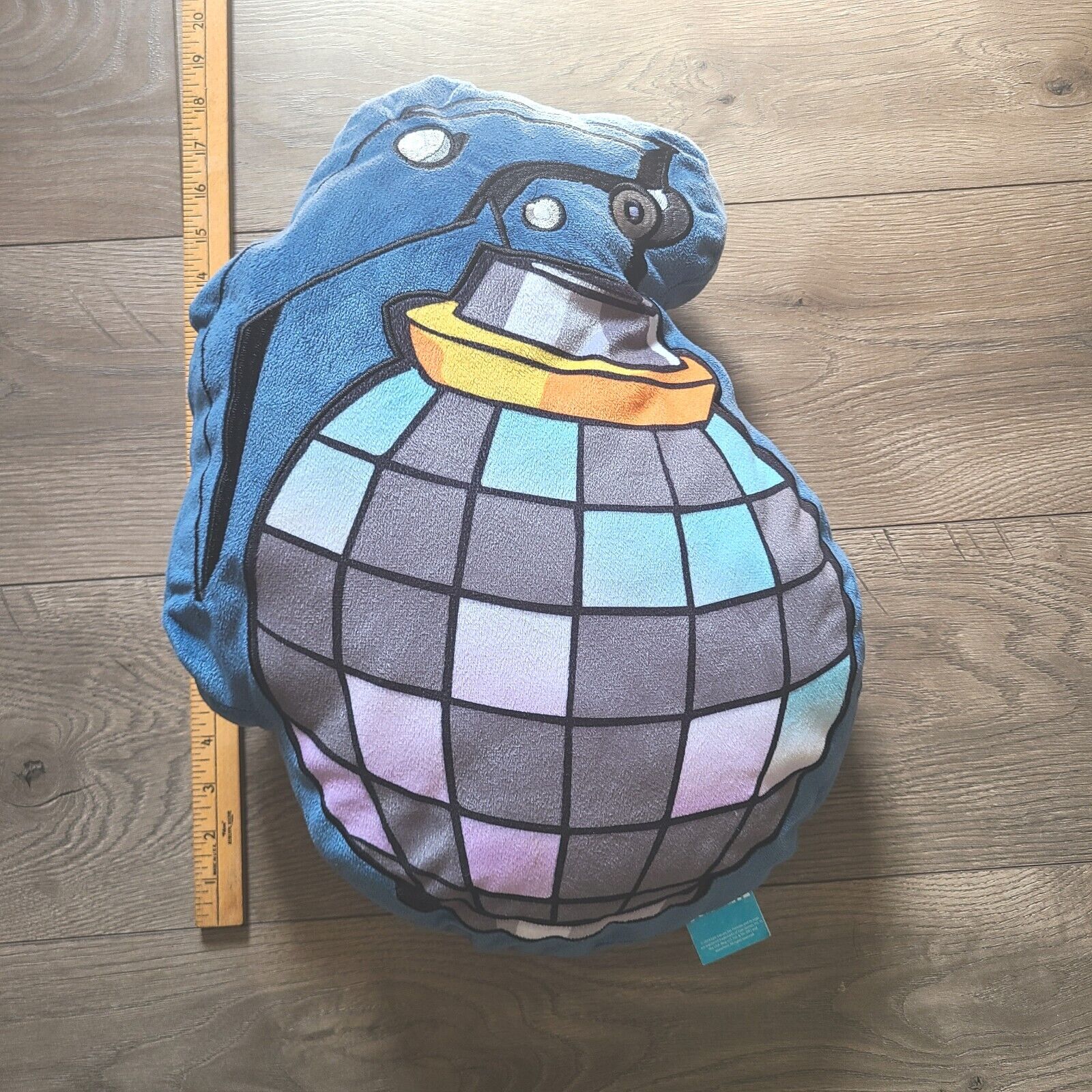 Fortnite Throw Pillow Boogie Bomb Grenade Plush - Fresh Stock Dated February 2026