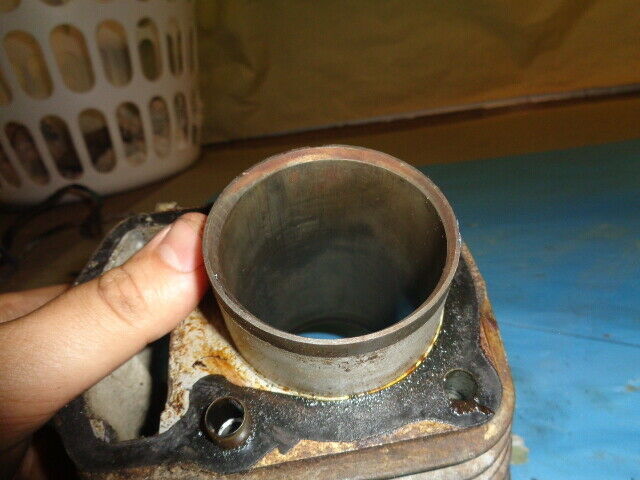 1974 Honda XL125 OEM Cylinder Jug with Piston - Fresh Stock Dated February 2026
