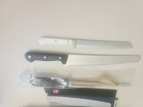 Wusthof Germany Super Slicer Avantgarde 4516 + Classic 4516 + Sharpening Steel - Fresh Stock Dated December 2025