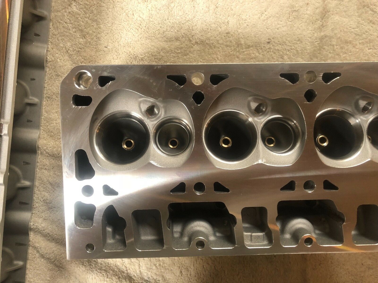 Chevrolet LS3 L76 L92 LS2 255cc 64cc Pair (2) Bare Aluminum Cylinder Heads - Fresh Stock Dated February 2026