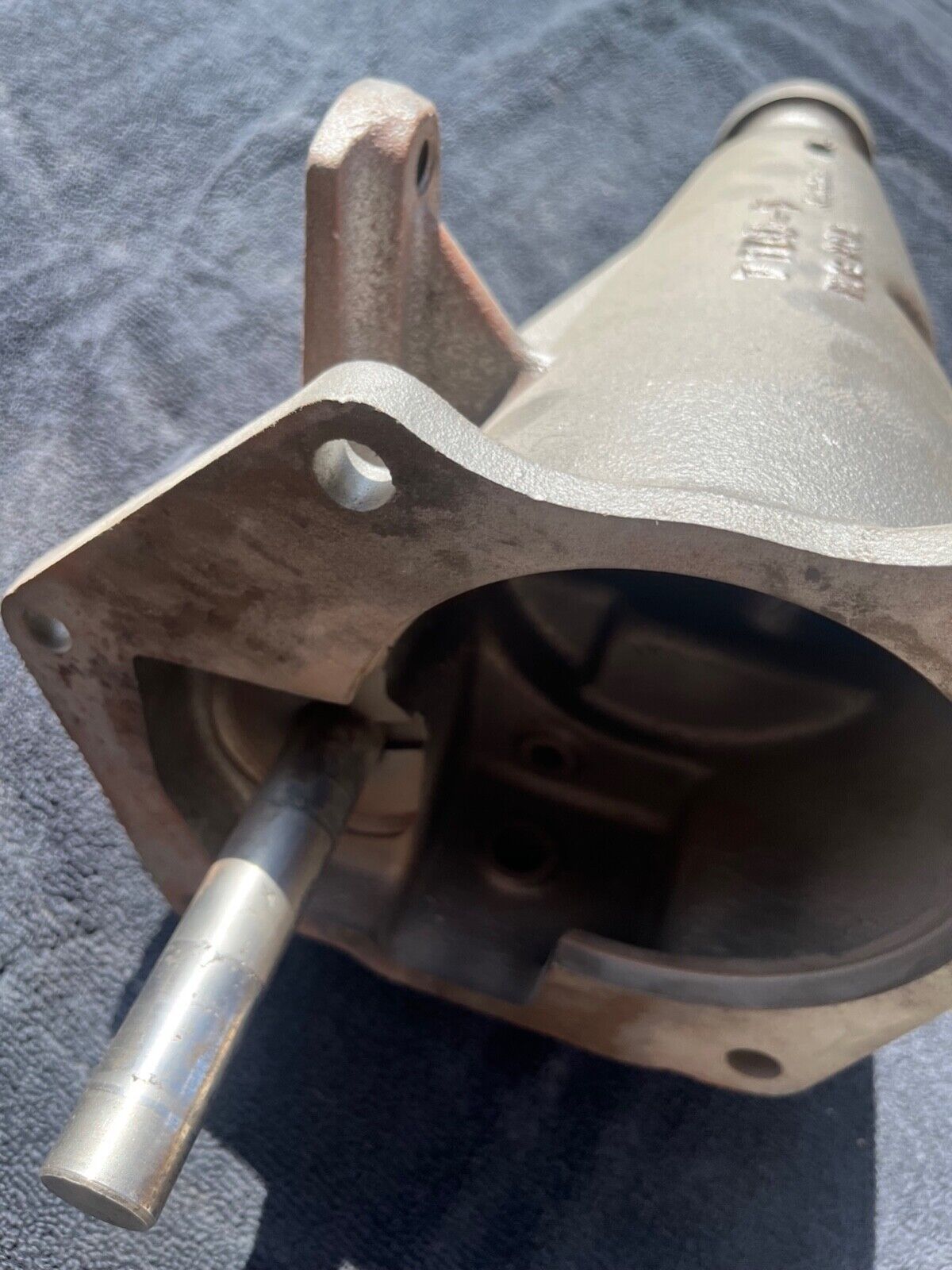 1962-1966 Ford Fairlane Borg Warner T10 4 Speed Tailhousing T10H-7 Tailshaft - Fresh Stock Dated February 2026