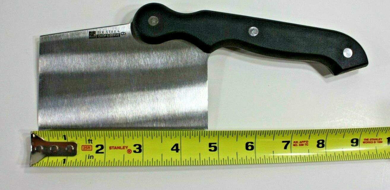 Six Star Stainless Chop and Serve #9 - NEW - Fresh Stock Dated December 2025