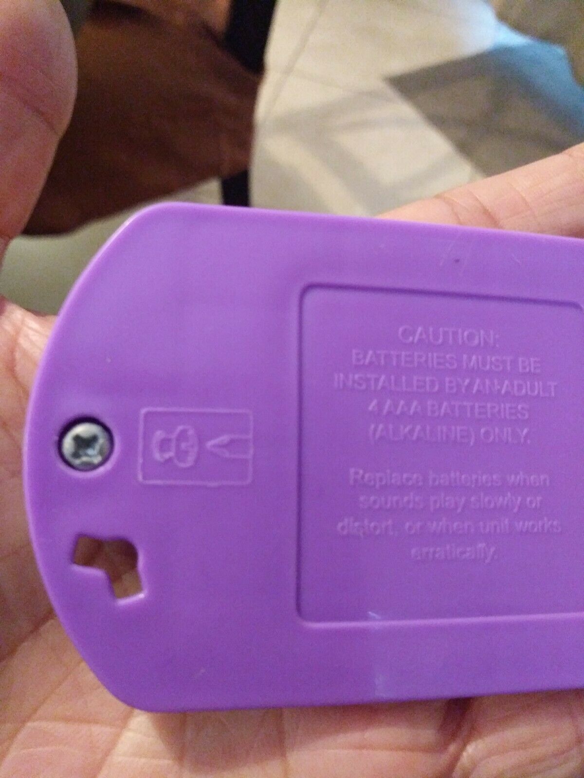 Battery cover for Leap Frog Musical Rainbow Tea Party - Fresh Stock Dated February 2026