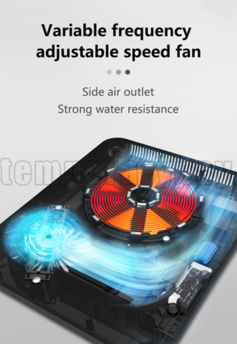 2200W Portable Induction Cooktop Countertop Single Cooker Burner Stove Hot Plate - Fresh Stock Dated December 2025